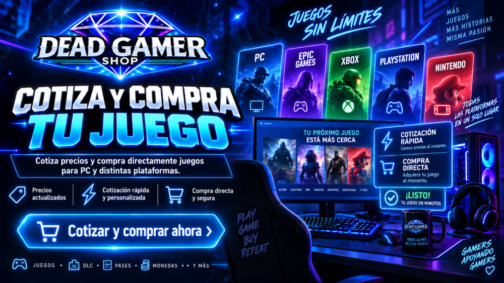 JUEGOS DE PC POR COTIZACIÓN